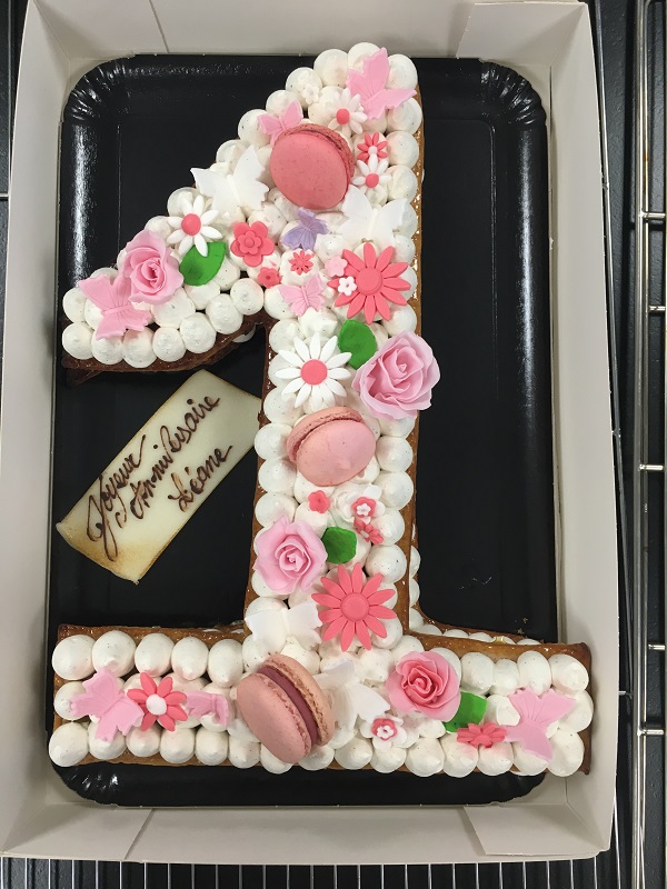 Number Cake ou Letter Cake – Pâtisseries Bonnefoy
