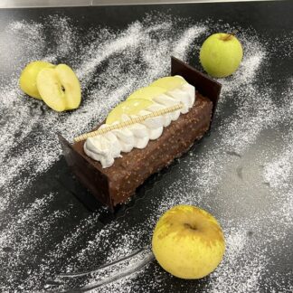 Bûche pomme/spéculoos